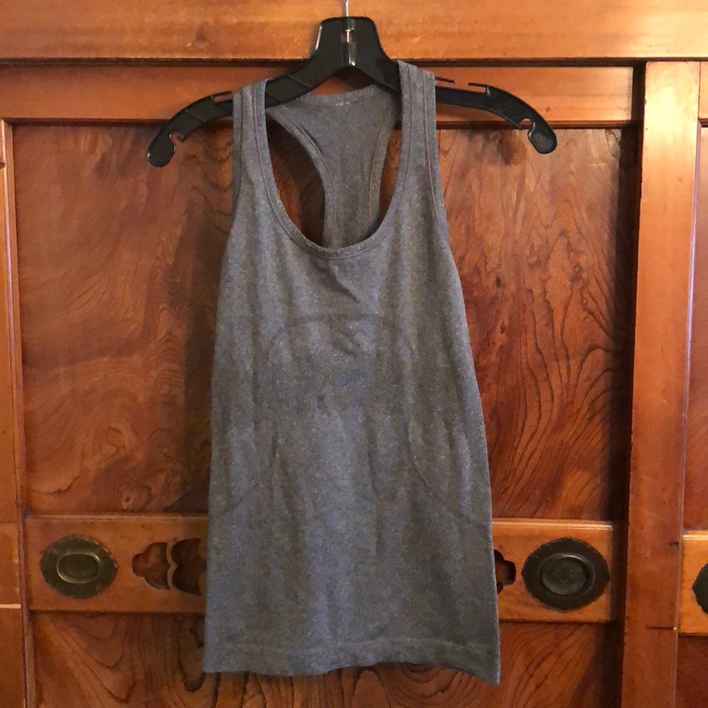 lululemon athletica Gray Tank Top